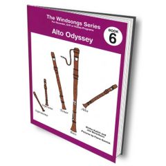 EMPIRE MUSIC CO WINGSONGS Book 6 For Recorder Alto Odyssey By Kulich Berarducci