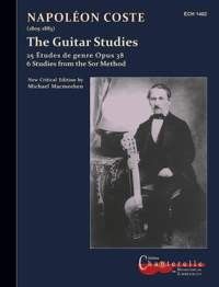 EDITION CHANTERELLE THE Guitar Studies By Napoleon Coste
