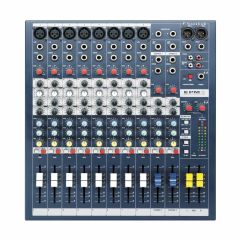 SOUNDCRAFT EPM8 | 10-channel Mixer W/8x Mic Preamps,3-band Channel Eq & Peak Led Metering