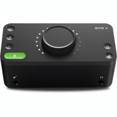 AUDIENT EVO4 | 2in/2out Usb Audio Interface W/smart Gain, 24bit/192khz & Headphone Out