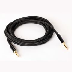 LEEM EZ-10SS Black Tweed Guitar Cable