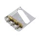 FENDER AMERICAN Vintage Tele Bridge Assembly 3 Brass Saddles