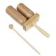 EMPIRE MUSIC CO E574 Wooden Agogos 10-inch