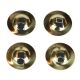 EMUS E698 Brass Finger Cymbals (set Of 4)