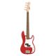 SQUIER BY FENDER MINI P-bass Dakota Red Bass Guitar