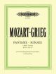 EDITION PETERS MOZART-GRIEG Fantasia & Sonata In C Minor K475/457 With 2nd Piano Part