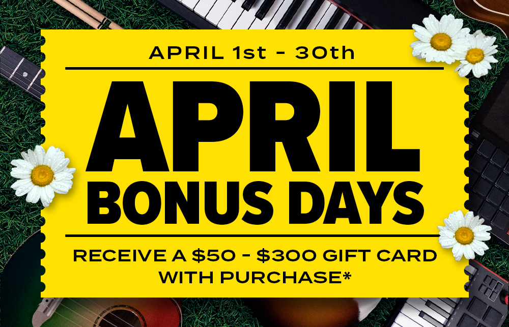 Spring Promo April Bonus Days!