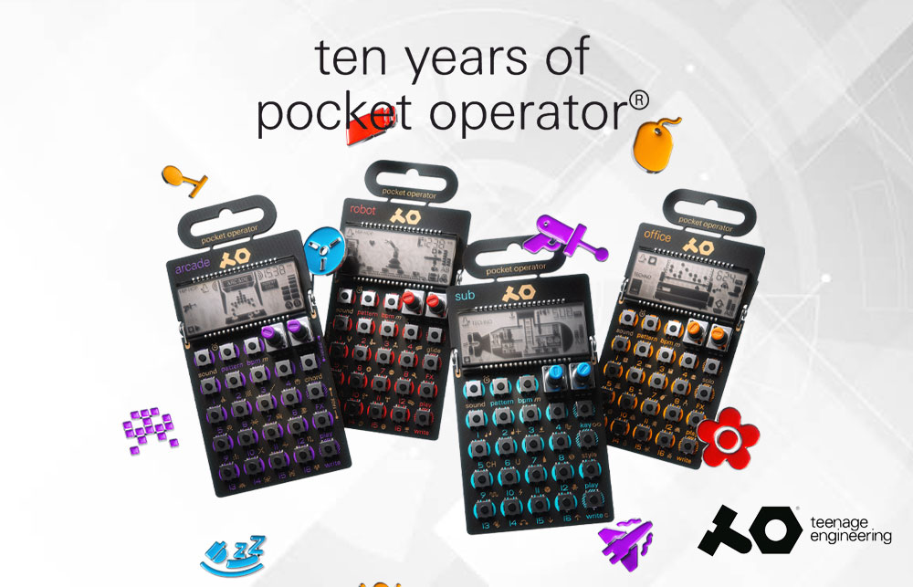 Teenage Engineering - 10 Years of Pocket Operator!
